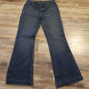 Wide leg jeans
